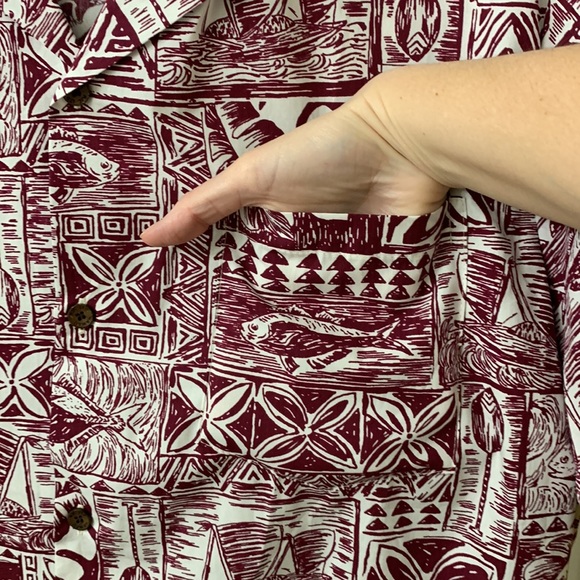 RJC Hawaiian Men’s Buttondown Shirt 100% Cotton - Picture 2 of 7
